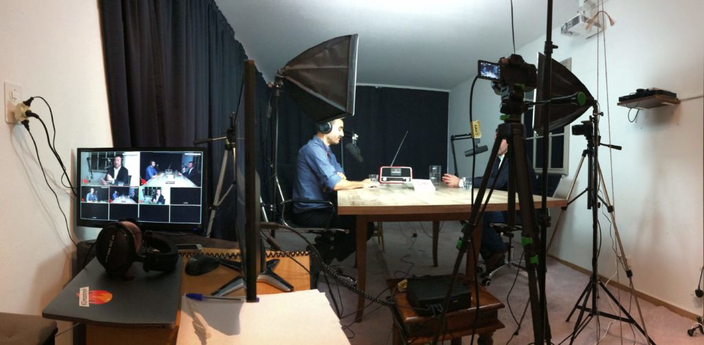 the swissbox conversation podcast media studio